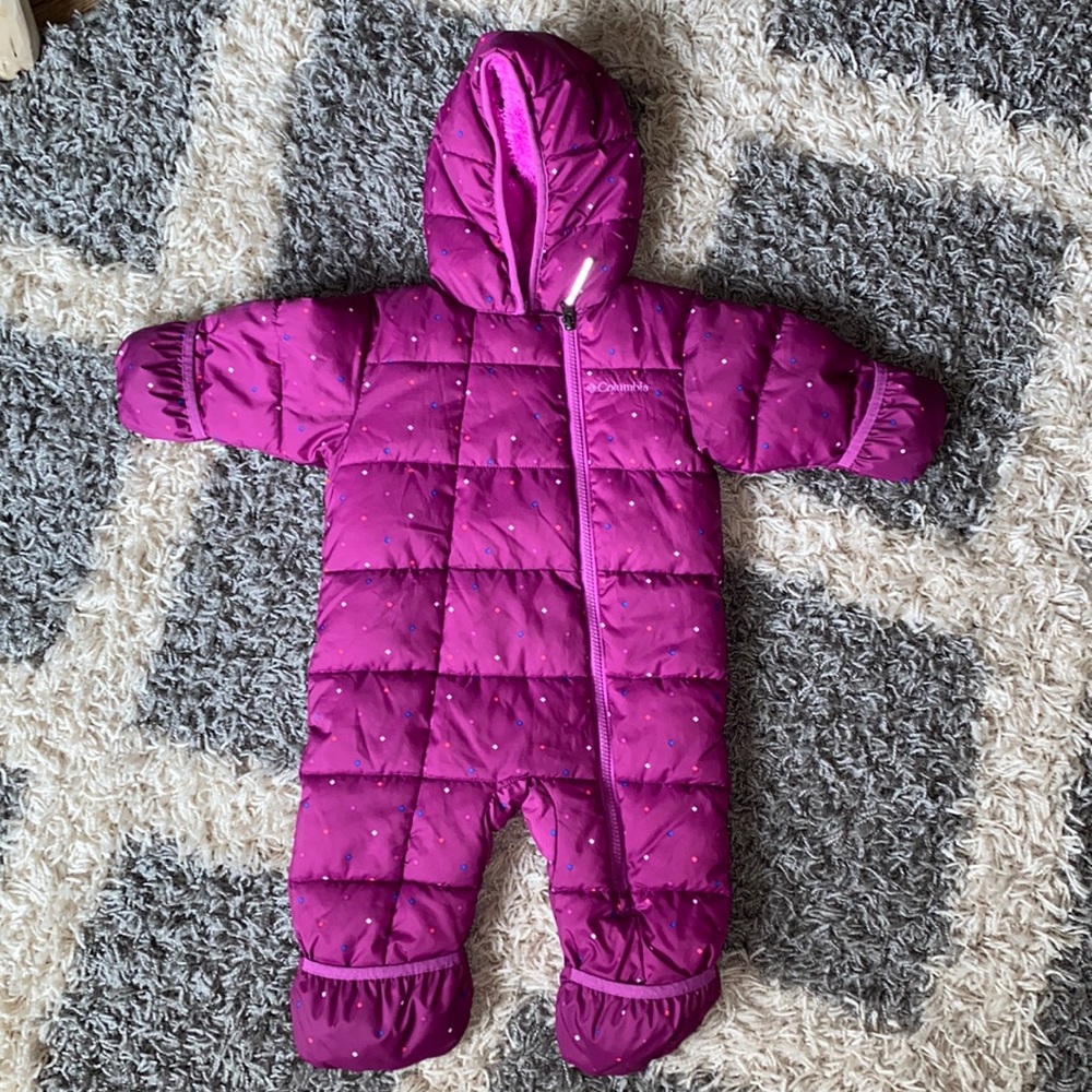 Columbia baby girl snow suit